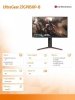 LG Electronics Monitor 27GP850P-B 27 cali IPS UltraGear QHD 165Hz 1ms